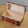 A small wooden box