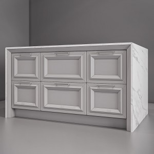 Island 1610x1030x910h drawers-door kitchen Long Island