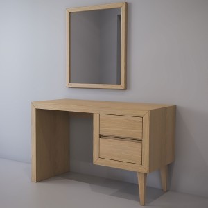 Bergen dressing table with mirror
