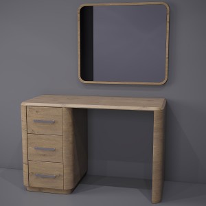 Charlotte dressing table with mirror