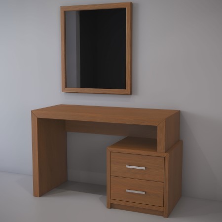 Verona dressing table with mirror