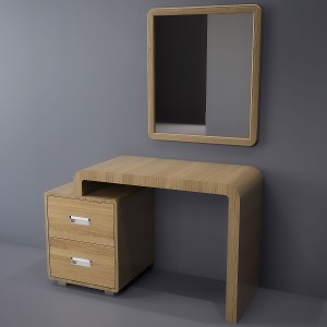 Warsaw dressing table with mirror