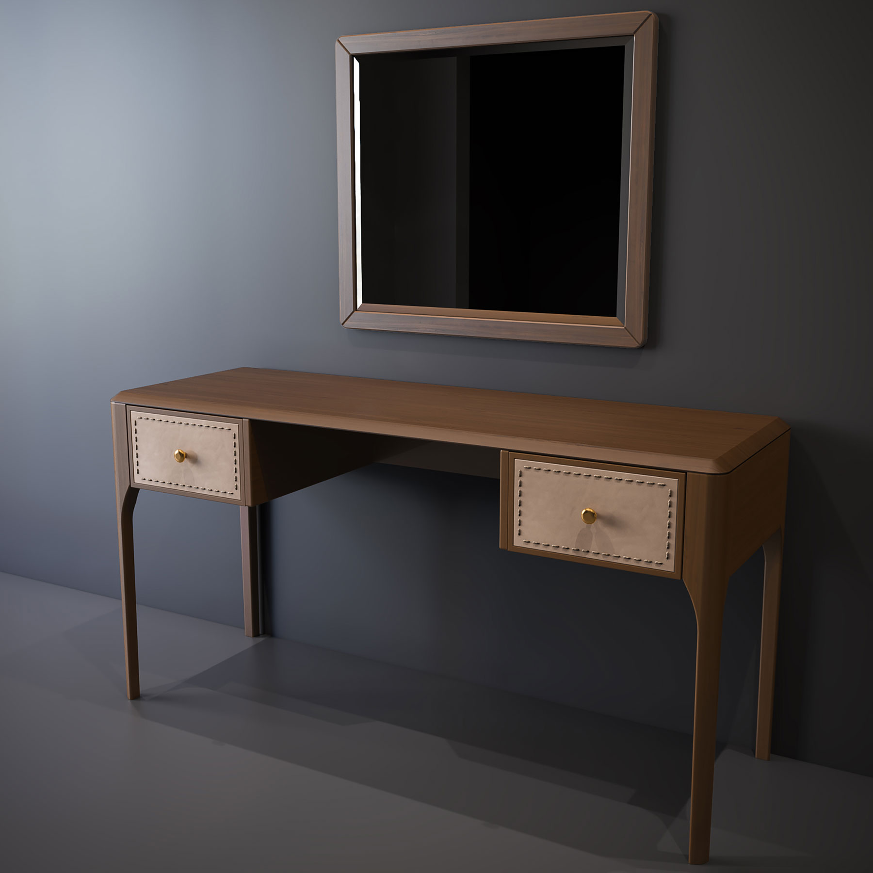 Audrey dressing table and mirror