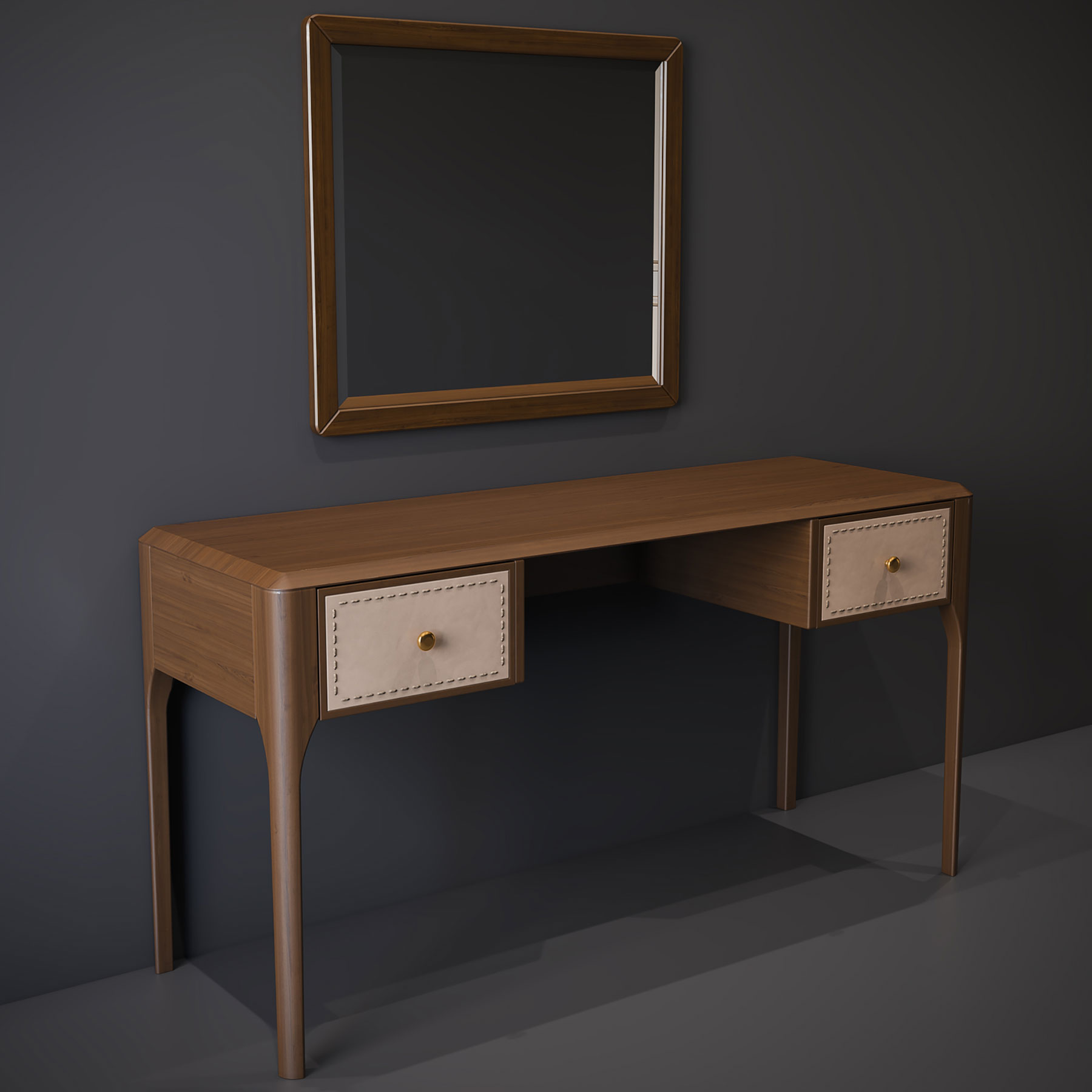Audrey dressing table and mirrorі 2
