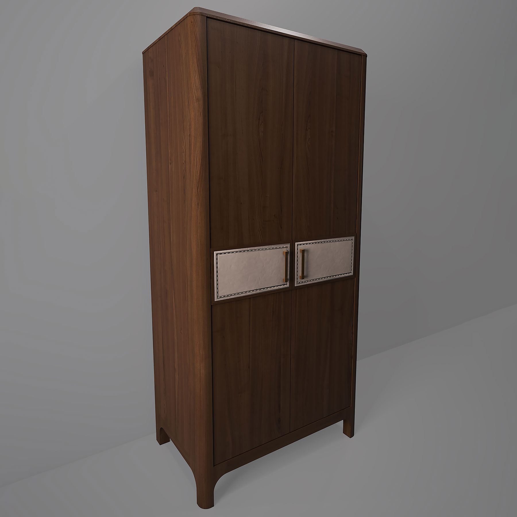 Two-door wardrobe from the Audrey collection