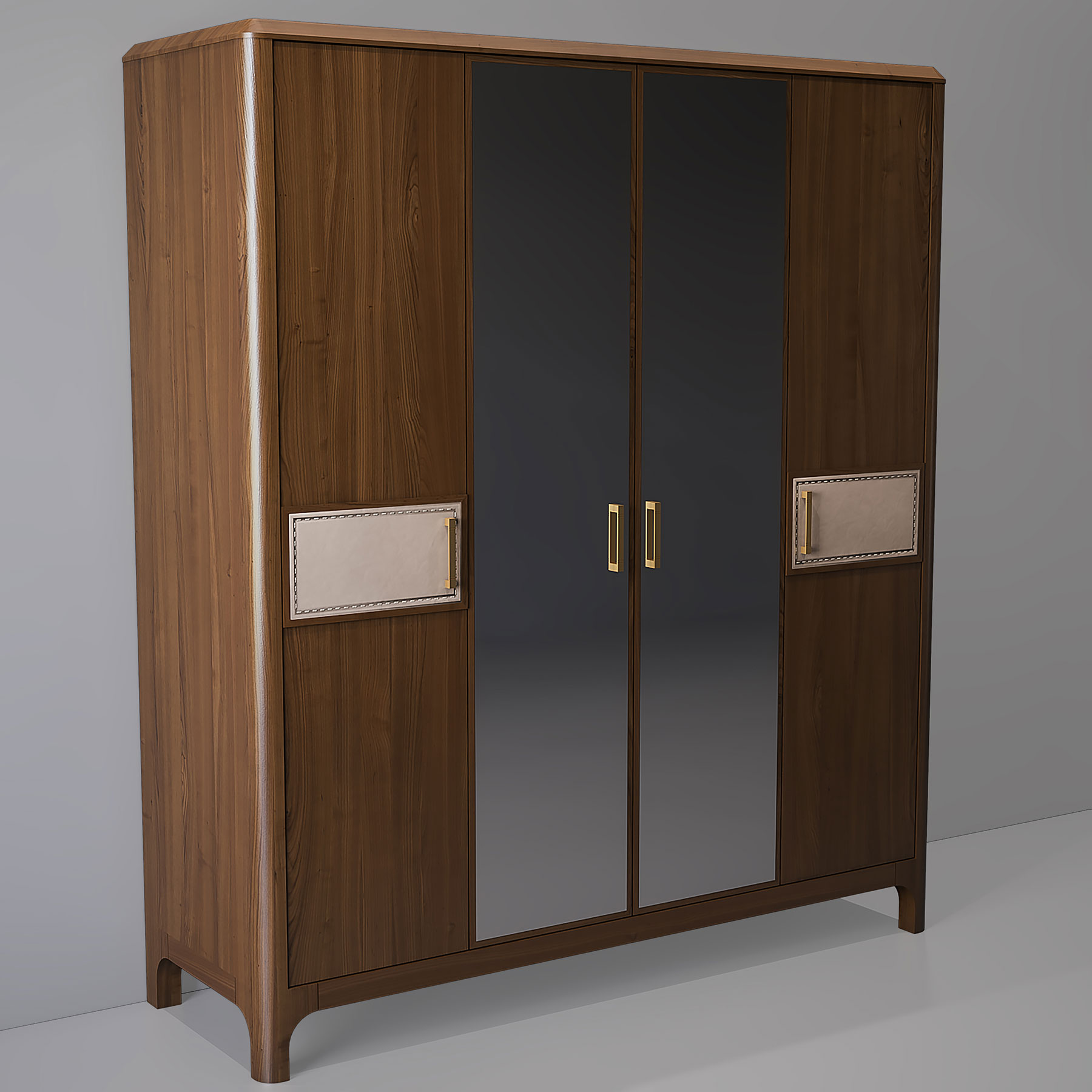 A four-door wardrobe from the Audrey collection