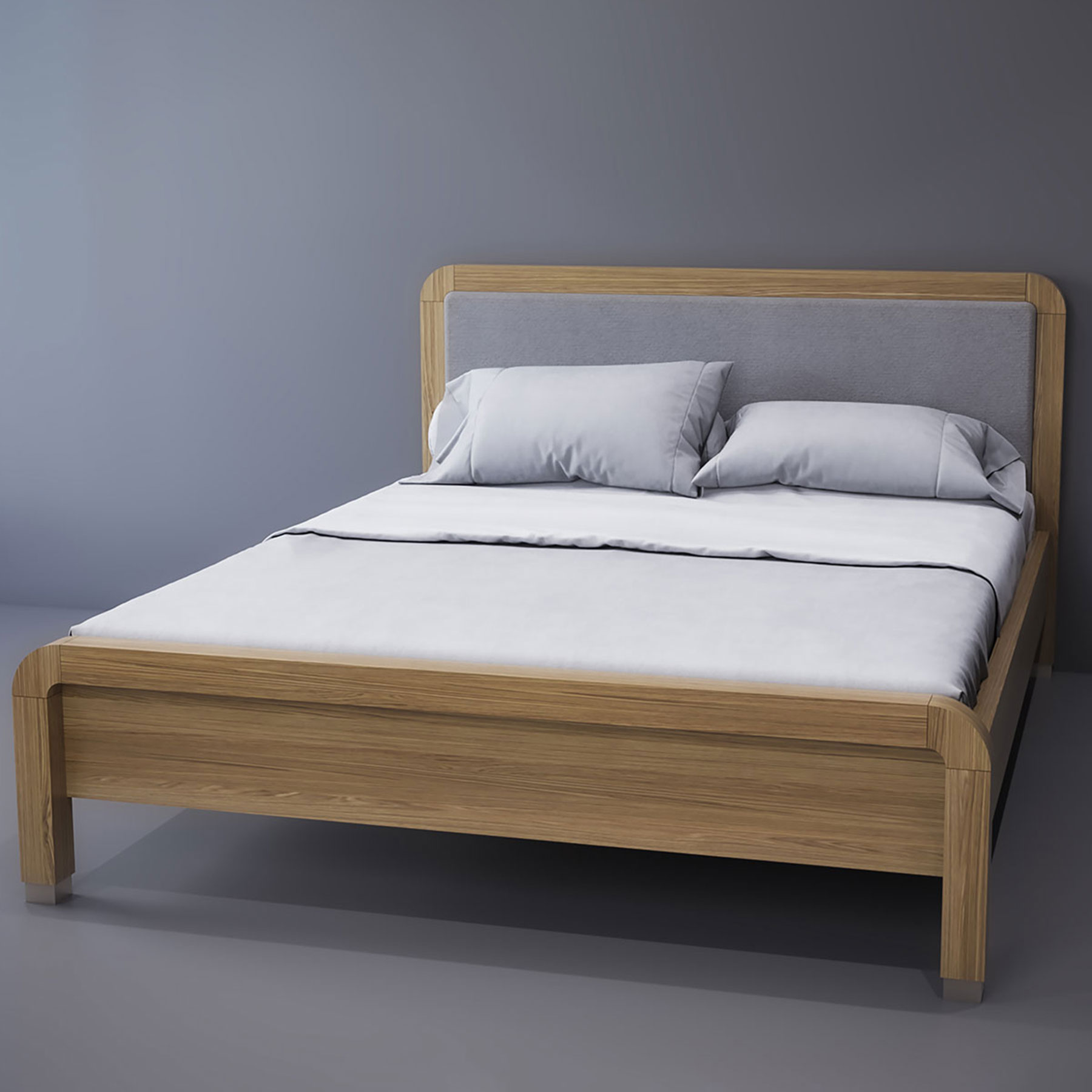 Double bed from the Warsaw collection 2